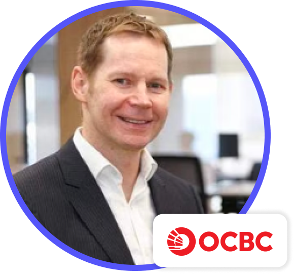 Headshot of Donald MacDonald who is Head of Group Data Office of OCBC